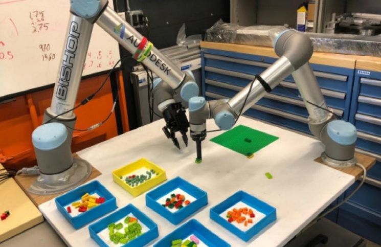 Lego Yapan Robotlar Geleceğin İşçileri Olacak