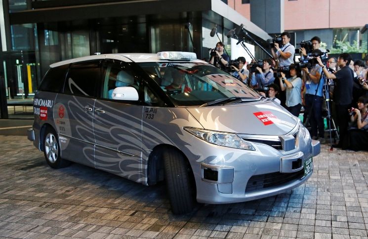 Olimpiyatlara Hazırlanan Tokyo’da Sürücüsüz Araçlar Testlere Başladı