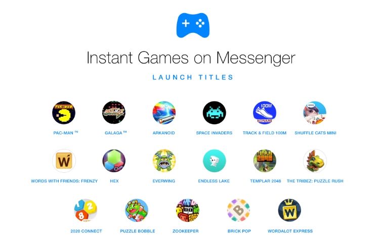 Artık Facebook Messenger’da Oyun Oynanabilecek