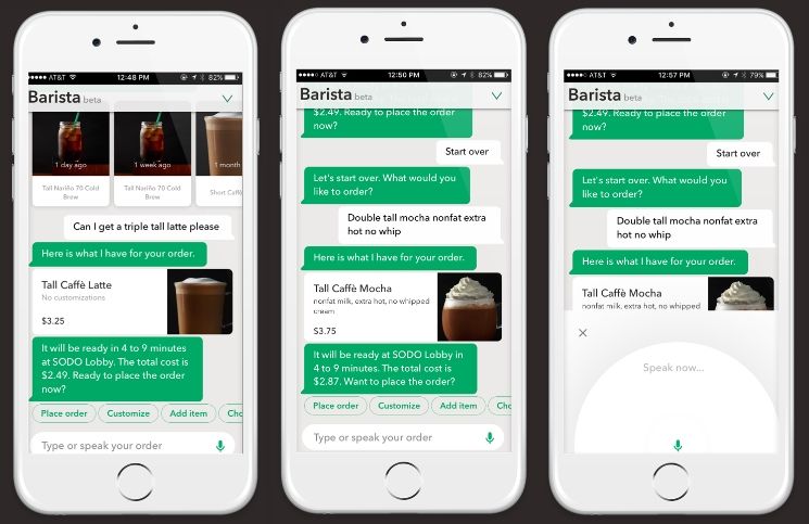 Starbucks Yapay Zeka ve Chatbot Teknolojisini Mobil Uygulamasına Entegre Ediyor