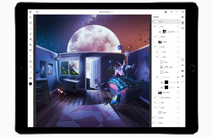 Adobe, Photoshop’u iPad’lere Getiriyor