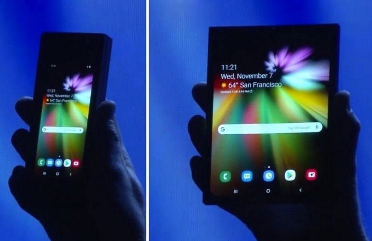 Samsung, Katlanabilir Telefonunu Tanıttı